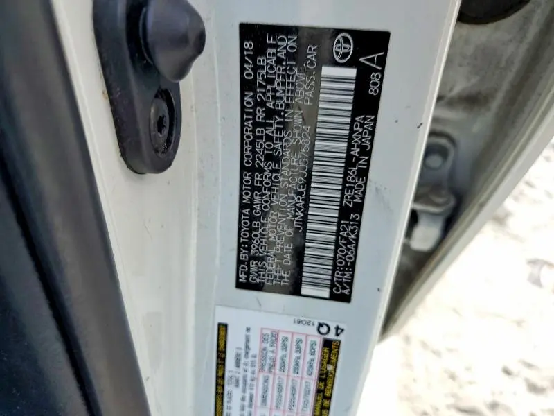 2018 TOYOTA COROLLA IM BASE  