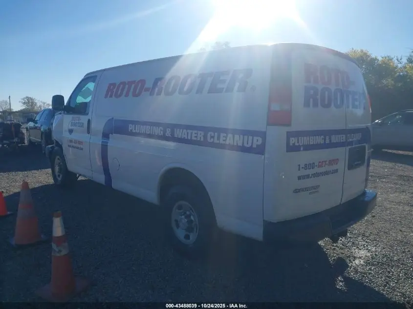 2015 CHEVROLET EXPRESS 2500 WORK VAN