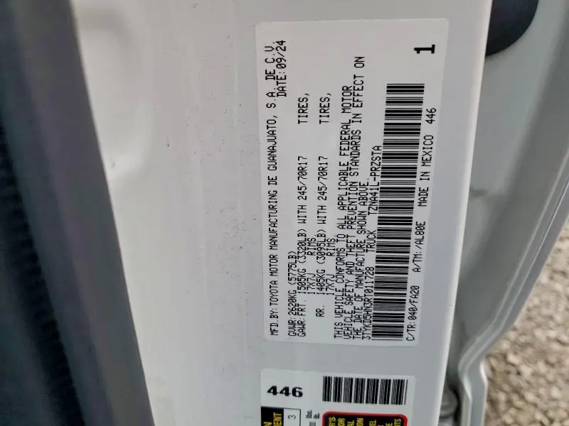 2024 TOYOTA TACOMA DOUBLE CAB  