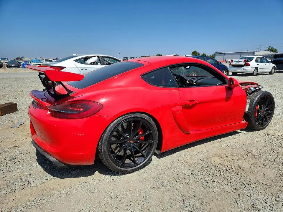 2016 PORSCHE CAYMAN GT4  