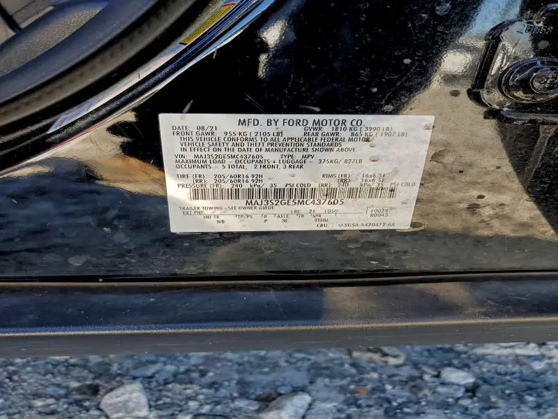 2021 FORD ECOSPORT SE  