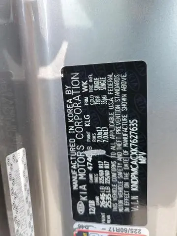 2019 KIA SPORTAGE LX  