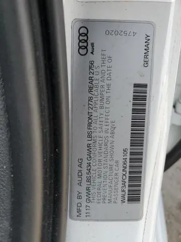 2018 AUDI A6 PREMIUM