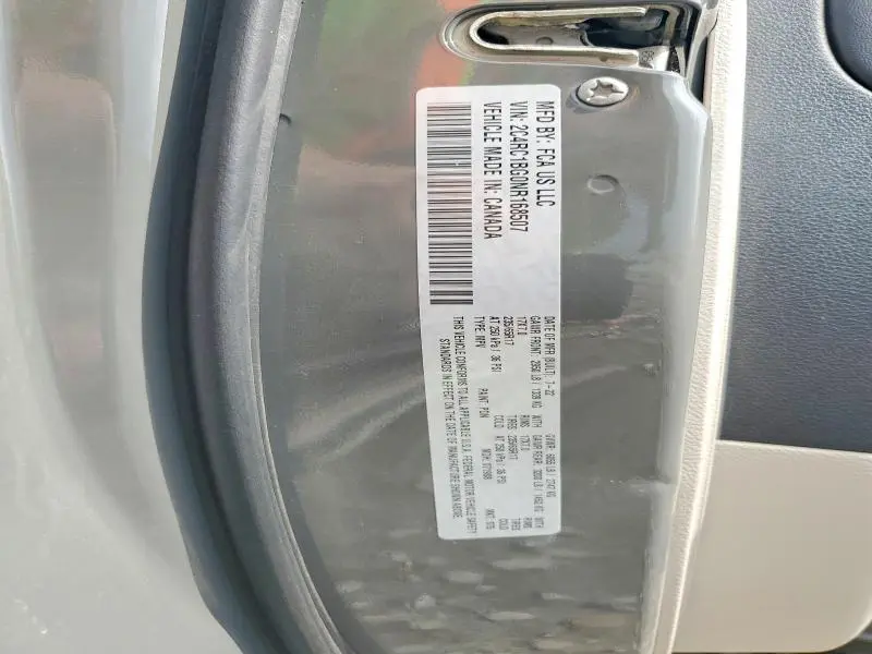 2022 CHRYSLER PACIFICA TOURING L  