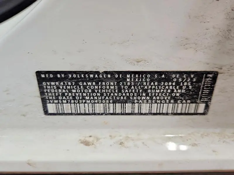 2023 VOLKSWAGEN JETTA S  