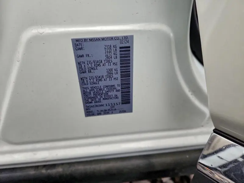 2024 NISSAN MURANO SV  