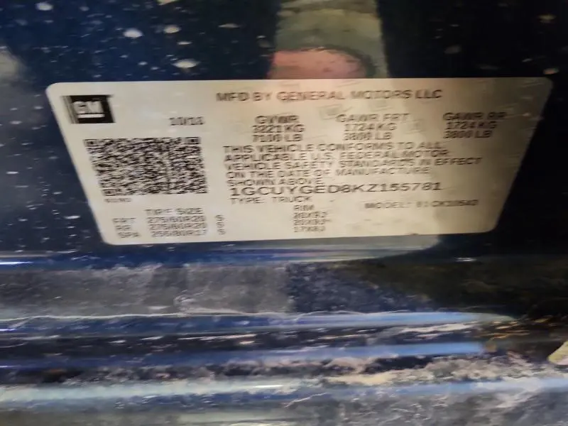 2019 CHEVROLET SILVERADO K1500 LTZ  