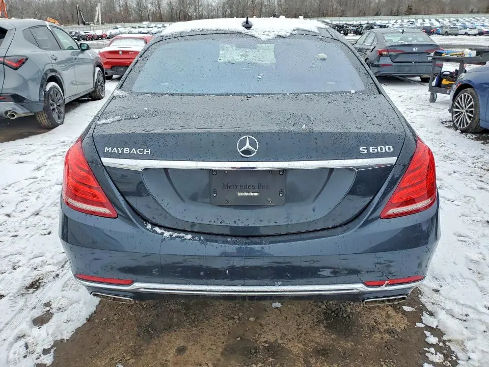 2016 MERCEDES-BENZ S MERCEDES-MAYBACH S600  