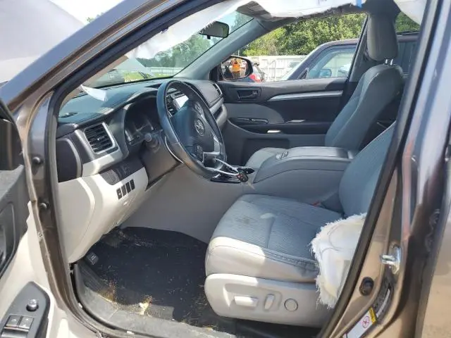 2016 TOYOTA HIGHLANDER LE  