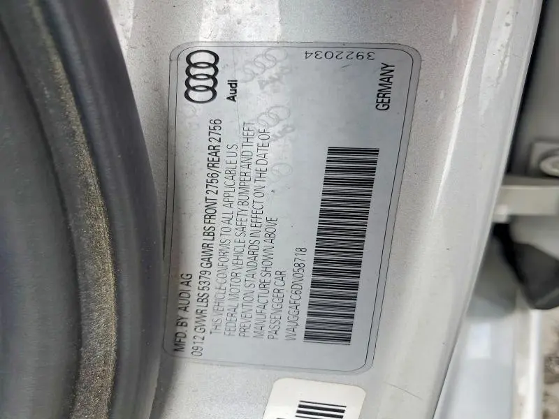 2013 AUDI A6 PREMIUM PLUS  