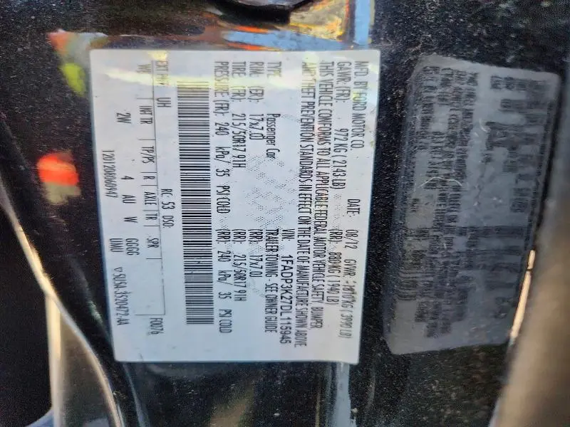 2013 FORD FOCUS SE  