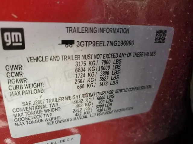2022 GMC SIERRA LIMITED K1500 AT4  