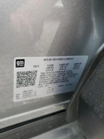 2024 CHEVROLET TRAX 1LT  