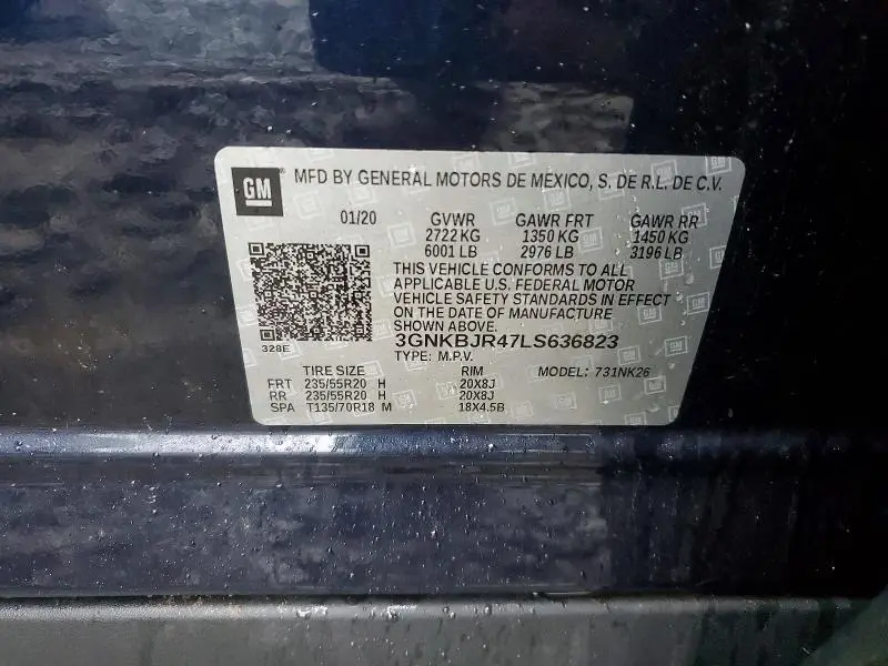 2020 CHEVROLET BLAZER 3LT  