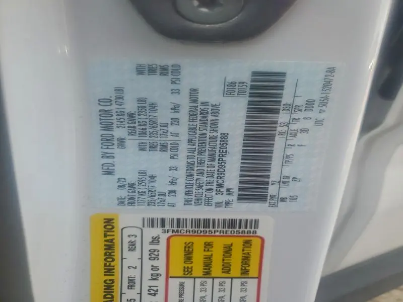 2023 FORD BRONCO SPORT BADLANDS  