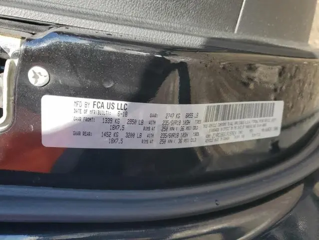 2018 CHRYSLER PACIFICA TOURING L  