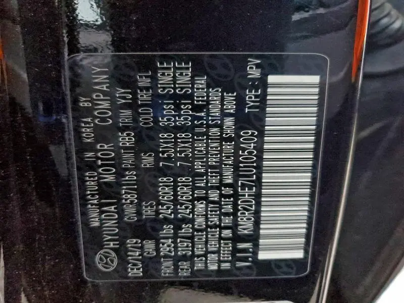 2020 HYUNDAI PALISADE SEL  