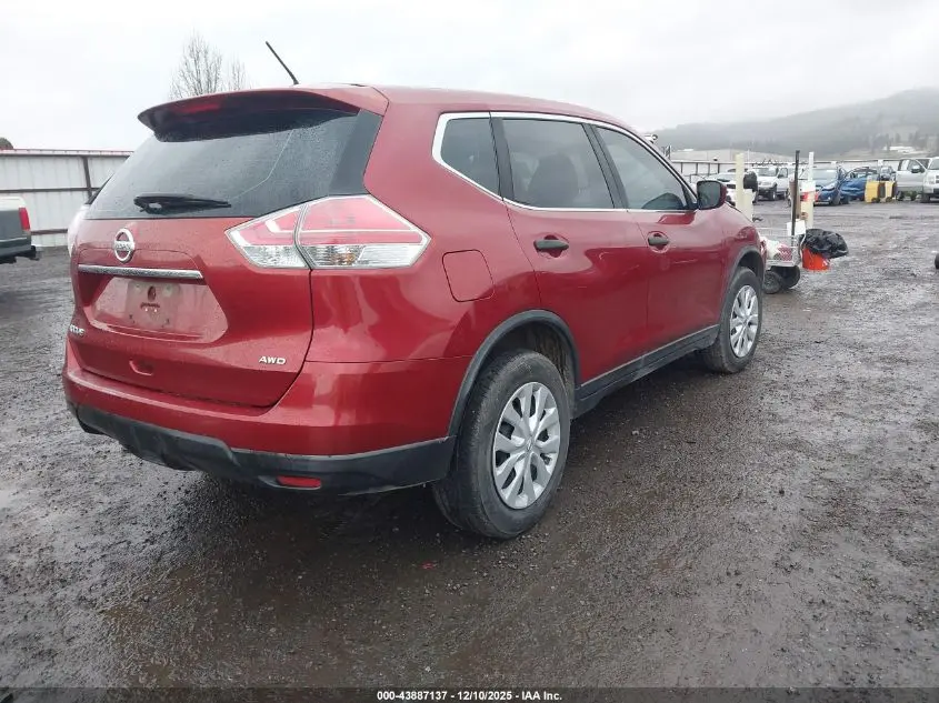 2016 NISSAN ROGUE S/SL/SV