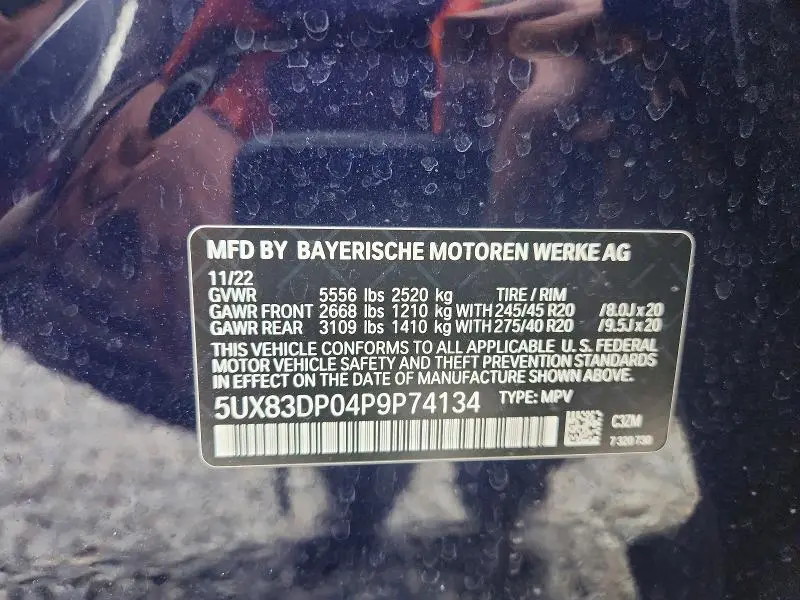 2023 BMW X3 M40I  