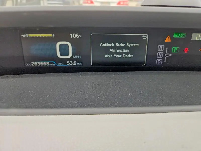 2016 TOYOTA PRIUS THREE TOURING  