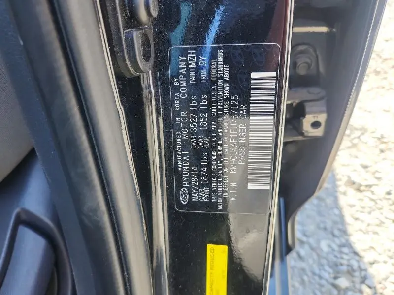 2014 HYUNDAI ACCENT GLS  