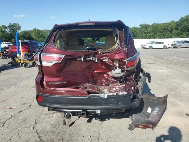 2016 TOYOTA HIGHLANDER XLE  