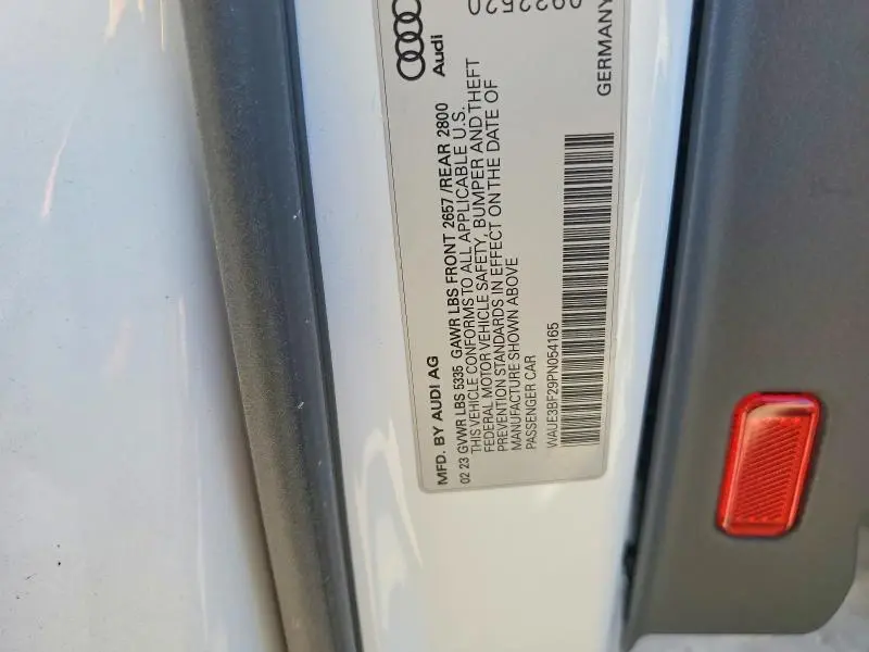 2023 AUDI A6 PREMIUM PLUS  