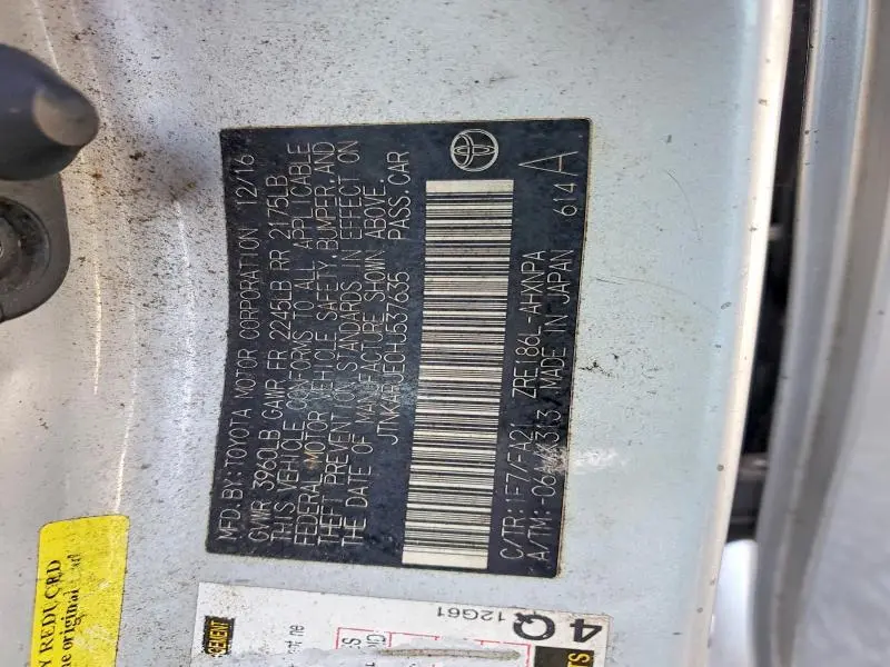 2017 TOYOTA COROLLA IM BASE  