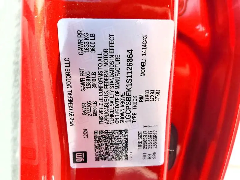 2025 CHEVROLET COLORADO   