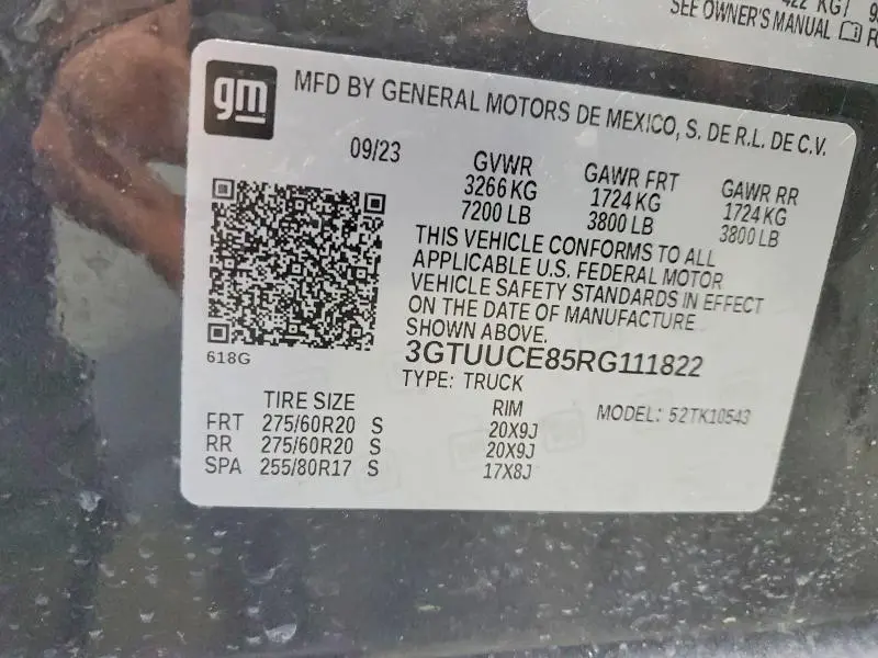 2024 GMC SIERRA K1500 ELEVATION  