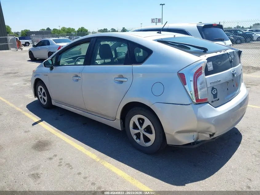 2012 TOYOTA PRIUS TWO