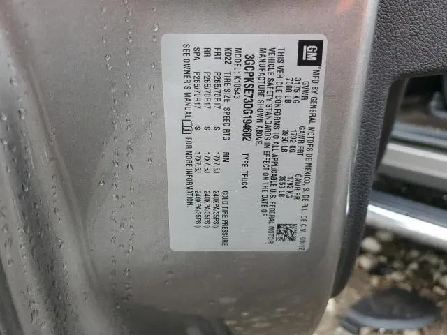 2013 CHEVROLET SILVERADO K1500 LT  