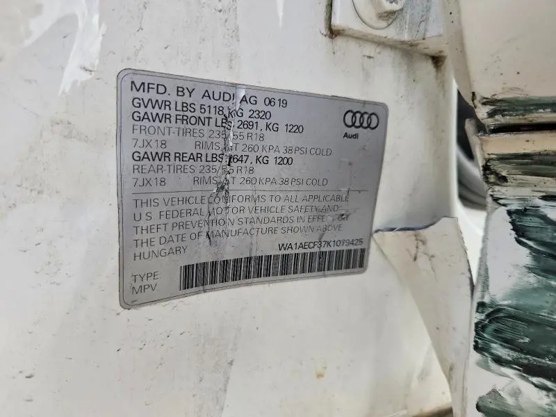 2019 AUDI Q3 PREMIUM  