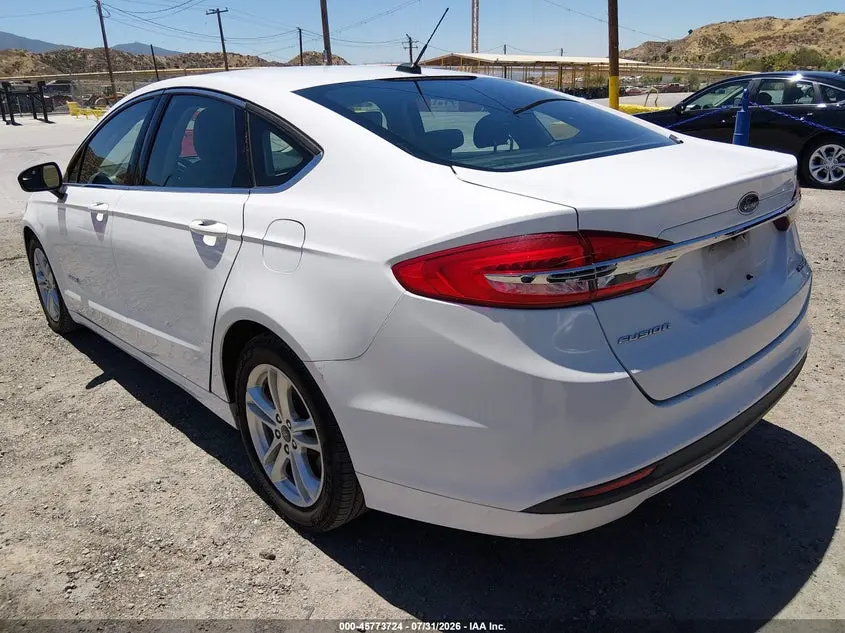 2018 FORD FUSION HYBRID S