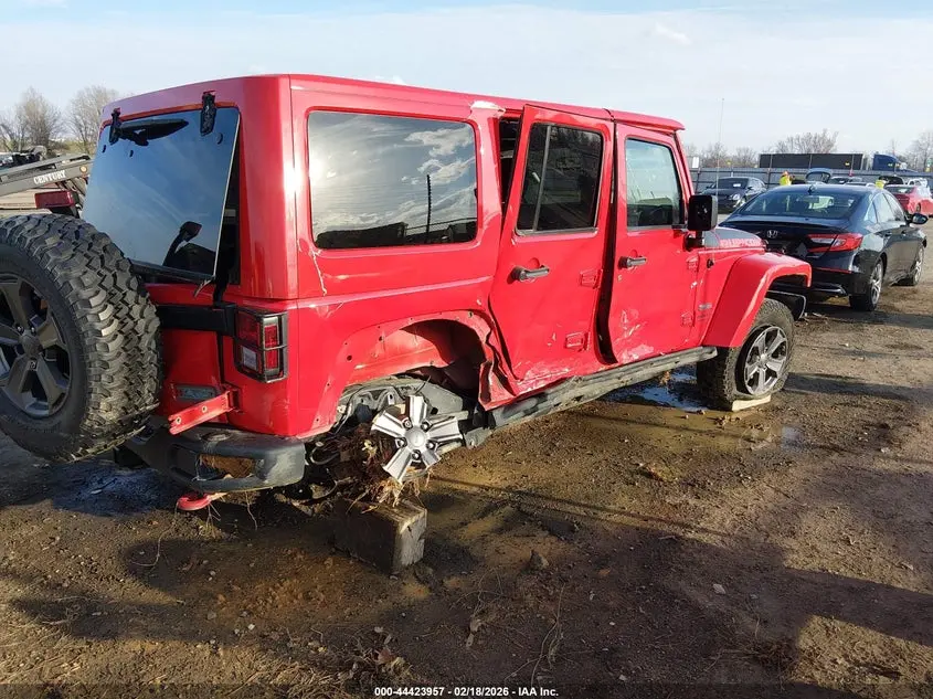 2017 JEEP WRANGLER UNLIMITED RUBICON RECON 4X4