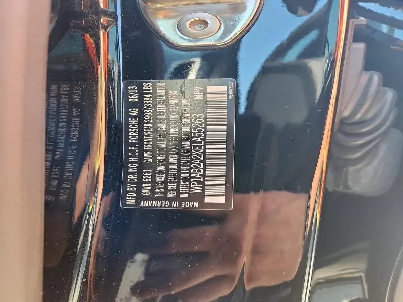 2014 PORSCHE CAYENNE S  
