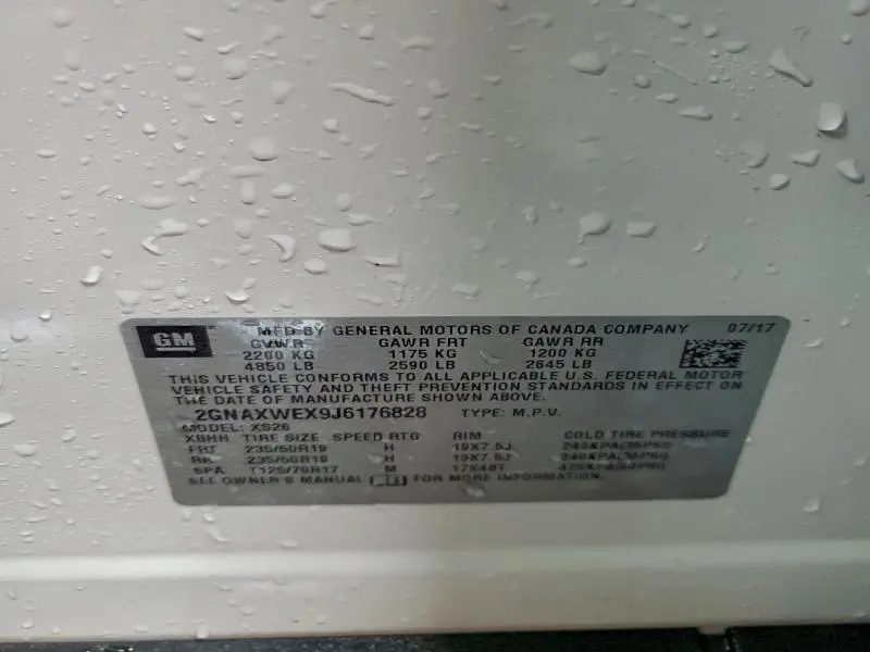 2018 CHEVROLET EQUINOX PREMIER  