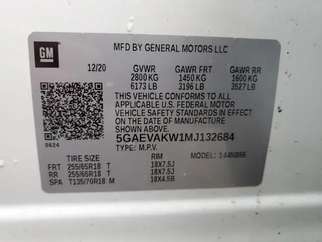 2021 BUICK ENCLAVE ESSENCE  