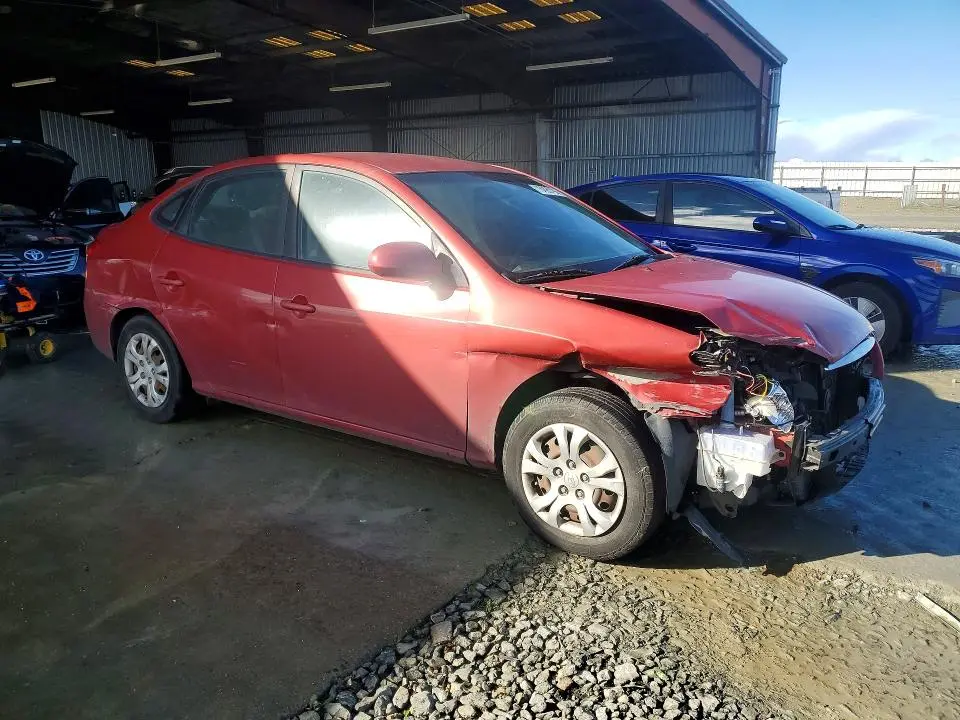 2010 HYUNDAI ELANTRA BLUE  