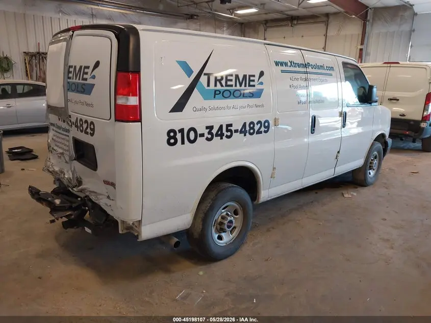2021 GMC SAVANA CARGO RWD 2500 REGULAR WHEELBASE WORK VAN