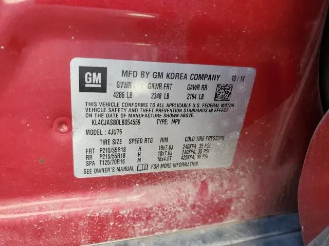 2020 BUICK ENCORE PREFERRED  