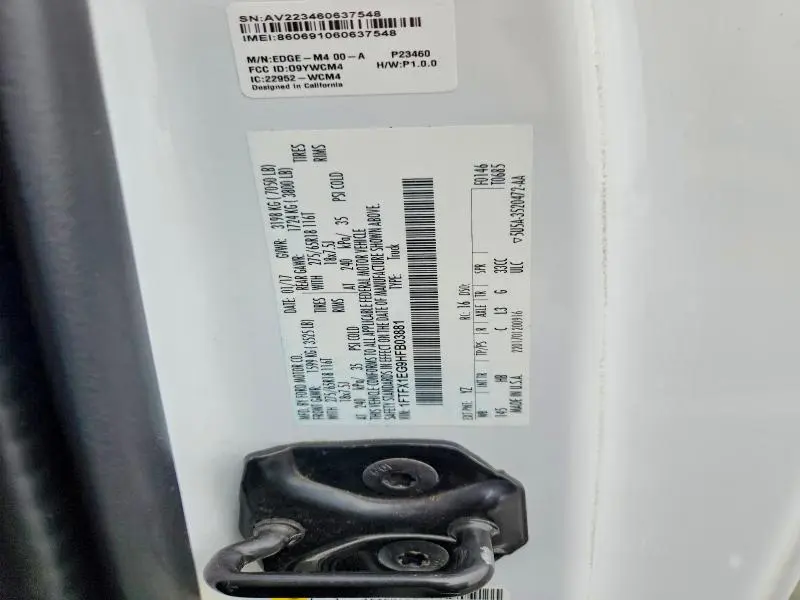 2017 FORD F150 SUPER CAB  