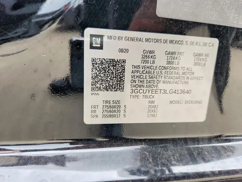 2020 CHEVROLET SILVERADO K1500 RST  