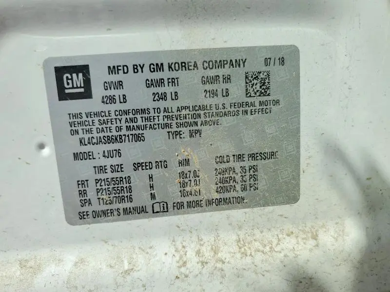 2019 BUICK ENCORE PREFERRED  