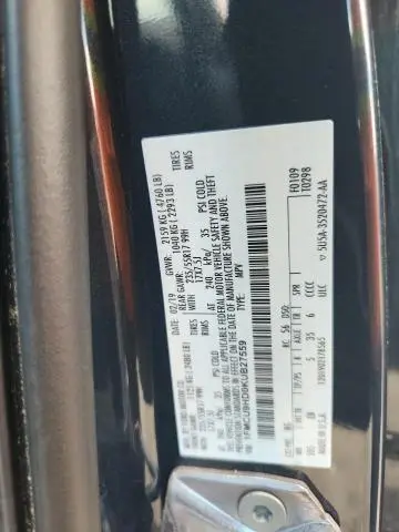 2019 FORD ESCAPE SEL  