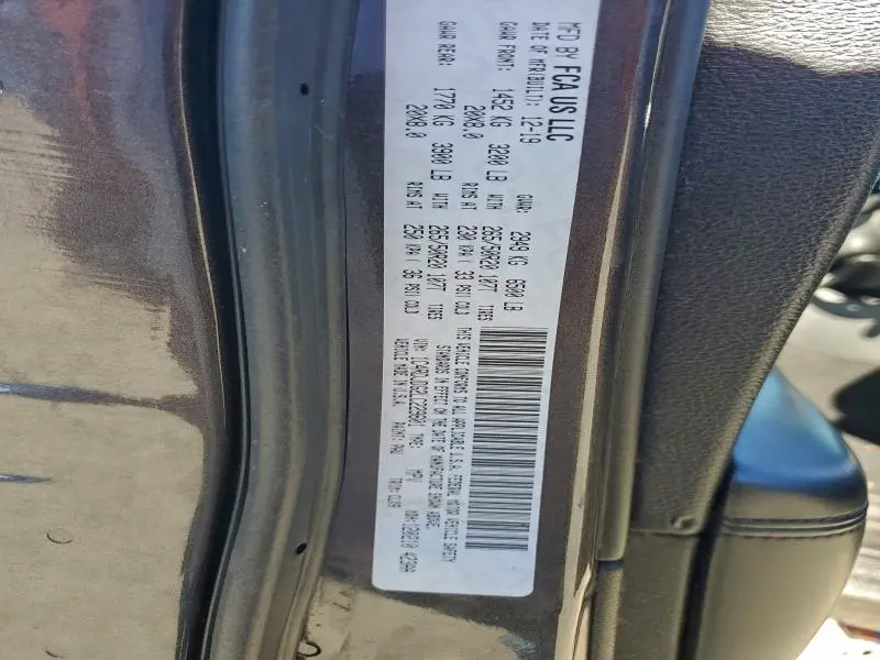 2020 DODGE DURANGO GT  