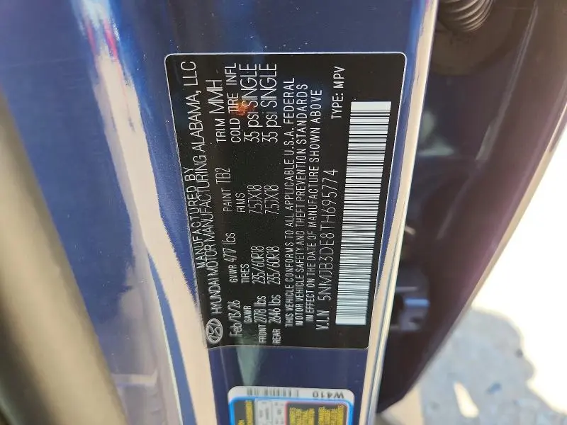 2026 HYUNDAI TUCSON SEL  