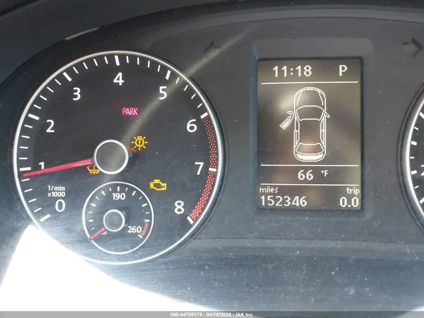 2012 VOLKSWAGEN PASSAT 2.5L SE