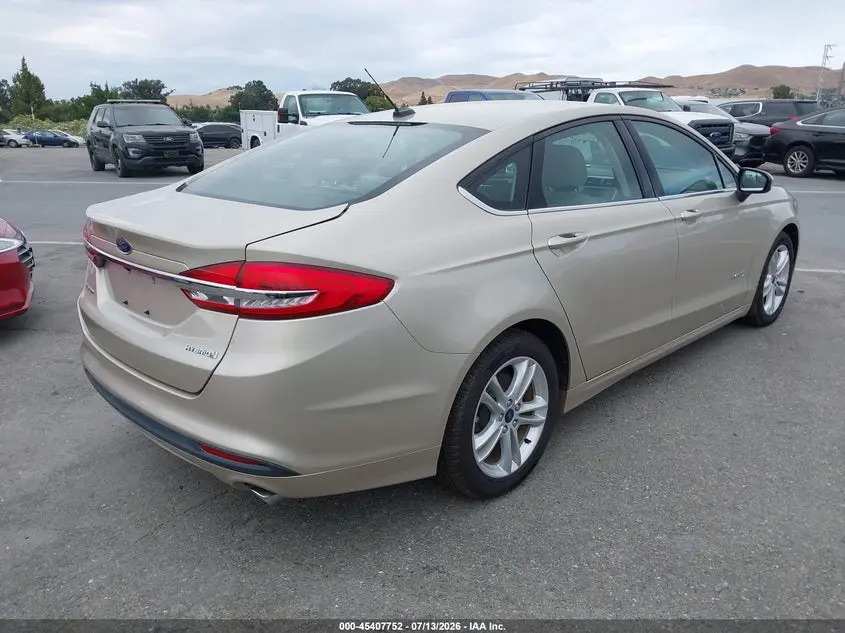 2018 FORD FUSION HYBRID S