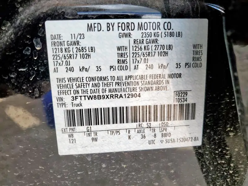 2024 FORD MAVERICK XL  